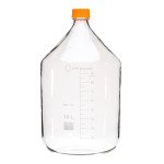 IVYX Round Borosilicate Glass Media Storage Bottle