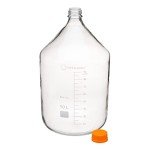 IVYX Round Borosilicate Glass Media Storage Bottle