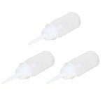3-Pack 50ml Squeeze Plastic Glue Wash Bottles