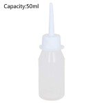 3-Pack 50ml Squeeze Plastic Glue Wash Bottles