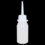 3-Pack 50ml Squeeze Plastic Glue Wash Bottles