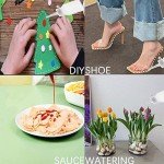 3-Pack 50ml Squeeze Plastic Glue Wash Bottles