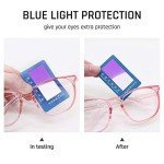 Clear Anti-Fog Safety Glasses for Men and Women