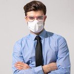 Clear Anti-Fog Safety Glasses for Men and Women