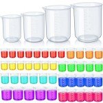 Transparent Measuring Beaker Set - 45 Pcs