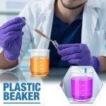 Transparent Measuring Beaker Set - 45 Pcs
