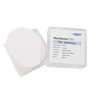 100 Pack PES Disc Membrane Filters 47mm 0.45µm