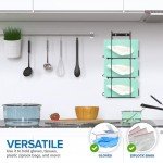 Black Metal Triple Gloves Dispenser Wall Mount Box