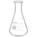 Glass Wide Mouth Erlenmeyer Flask, 500 ml