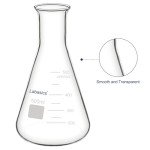 Glass Wide Mouth Erlenmeyer Flask, 500 ml