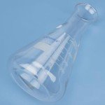 Glass Wide Mouth Erlenmeyer Flask, 500 ml