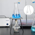 Glass Wide Mouth Erlenmeyer Flask, 500 ml