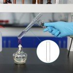 Stonylab 40-Pack Round Bottom Glass Test Tubes