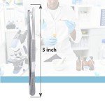 Blunt Kocher Thumb Forceps - 5 Inch Stainless Steel