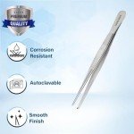 Blunt Kocher Thumb Forceps - 5 Inch Stainless Steel