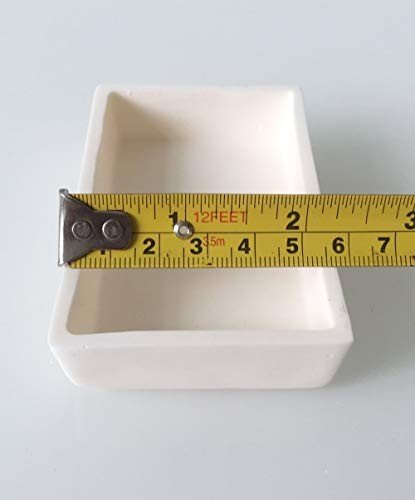 99.3% Alumina Crucible for Laboratory Use (90x60x20mm)