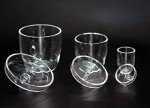 Quartz Lab Crucibles with Lids – Multiple Sizes
