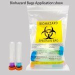 Biohazard Sample Bags with Pocket Pouch (50pcs)
