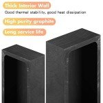 Graphite Ingot Molds for Metal Casting - 8 Pack