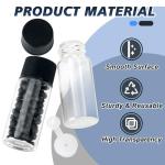 Alyoen 10ml Clear Glass Vials - 100 Pack