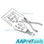 Endodontic Clamp Kit - 18 Pieces Dental Tools