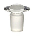 Flat Head Borosilicate Glass Stopper 24/29