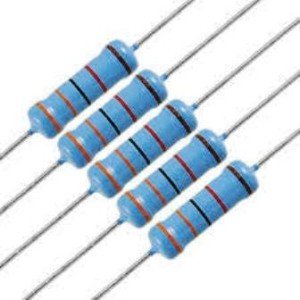 15-Piece 51 Ohm 1W Metal Film Resistor Set