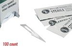 Sterilized Scalpel Blades #11 - 100 Pack