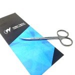 HTI Iris Curved Micro Dissection Scissors, 4.5
