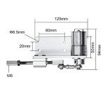 12V Adjustable Reciprocating Linear Actuator for DIY