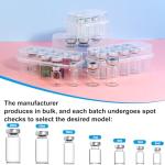 10 Pack of 3ml Glass Sample Vials