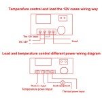 DC 12V Programmable Temperature Controller with Sensor