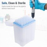 Sterile 5ml Universal Micro Pipette Tips - 40 Pack