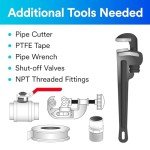 AquaPure AP430SS Water Heater Scale Inhibitor System