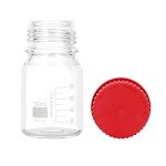 100ml Graduated Glass Lab Storage Bottles - 4 Pack