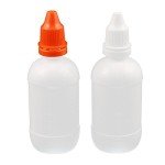 50ml Plastic Dropper Bottles with Caps Set