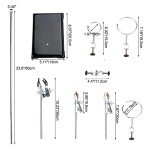 YaeGarden Metalware Lab Support Stand Set 60cm