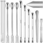 13-Piece Stainless Steel Lab Tool Set