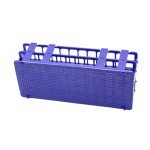 3-Pack Blue Detachable Test Tube Rack - 60 Holes
