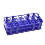 3-Pack Blue Detachable Test Tube Rack - 60 Holes