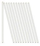 12-Pack 10-Inch Glass Stirring Rods for Labs