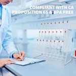 Wall-Mount Test Tube Drying Rack with 24 Pegs