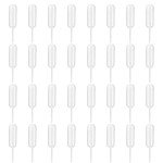 KoberrLi 80PCS 4ml Plastic Pipettes for Desserts