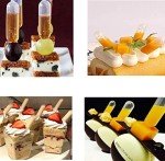 KoberrLi 80PCS 4ml Plastic Pipettes for Desserts