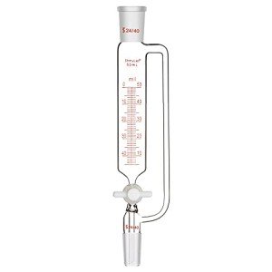 StonyLab Pressure Equalizing Addition Funnel, 50 ml