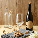 100 Pack Assorted Cork Stoppers for Bottles