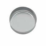Cole-Parmer 80 mL Aluminum Weighing Dishes, 100 Pack