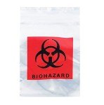 Biohazard Specimen Bags - 6x9 Inch Ziplock (50 Pack)