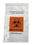 Biohazard Specimen Bags - 6x9 Inch Ziplock (50 Pack)