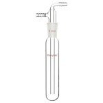 Stonylab Glass Vacuum Cold Trap Bubbler, 2250mm Length